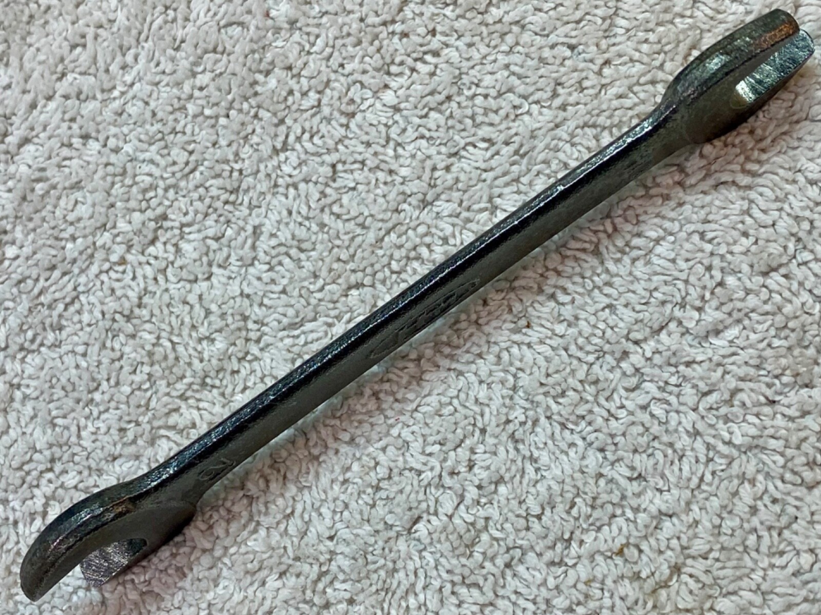 Vintage RK Honda Motors 10mm x 12mm Open-End Wrench No. 1211, Made in Japan
