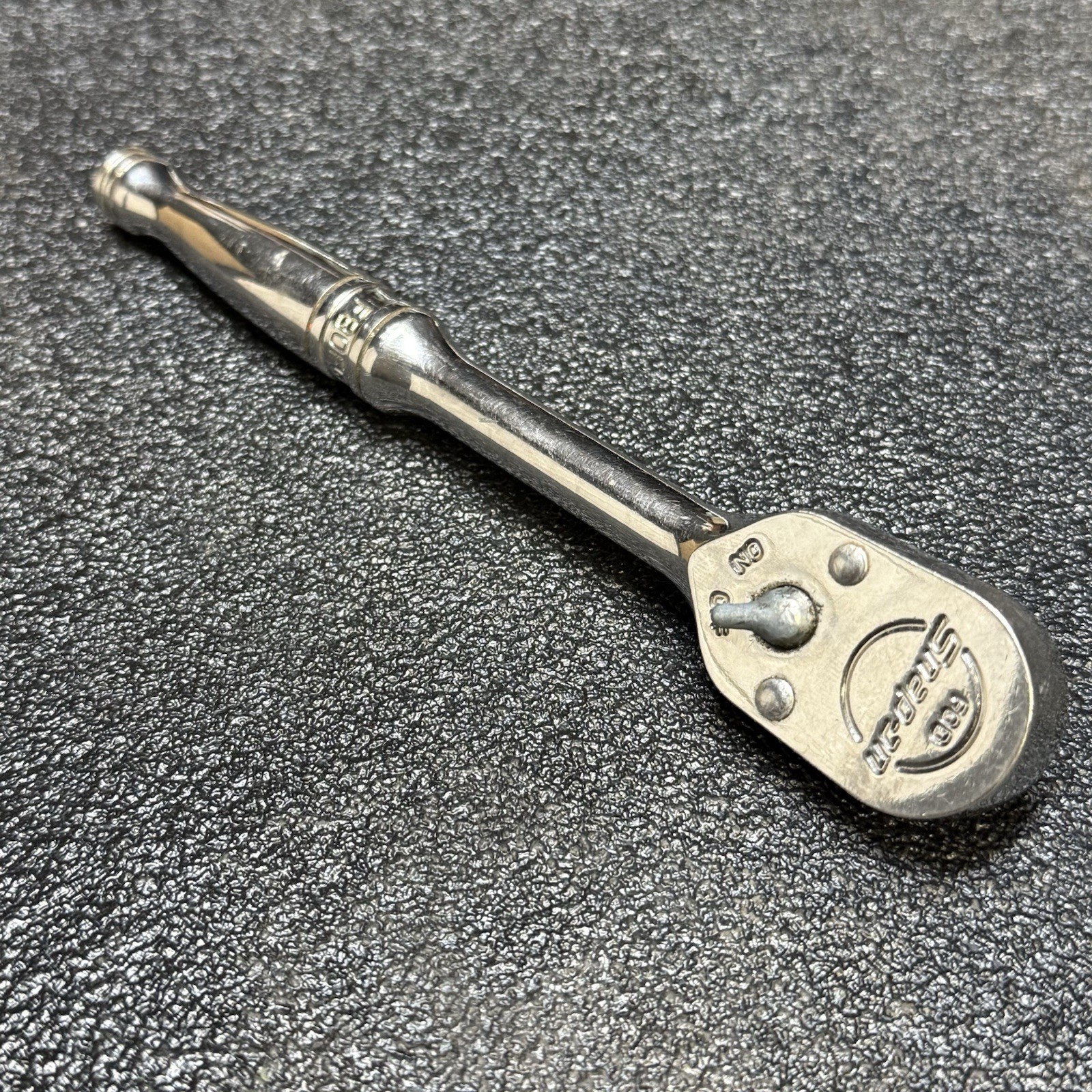 SNAP-ON F80FOD 3/8″ DRIVE RATCHET- USED.