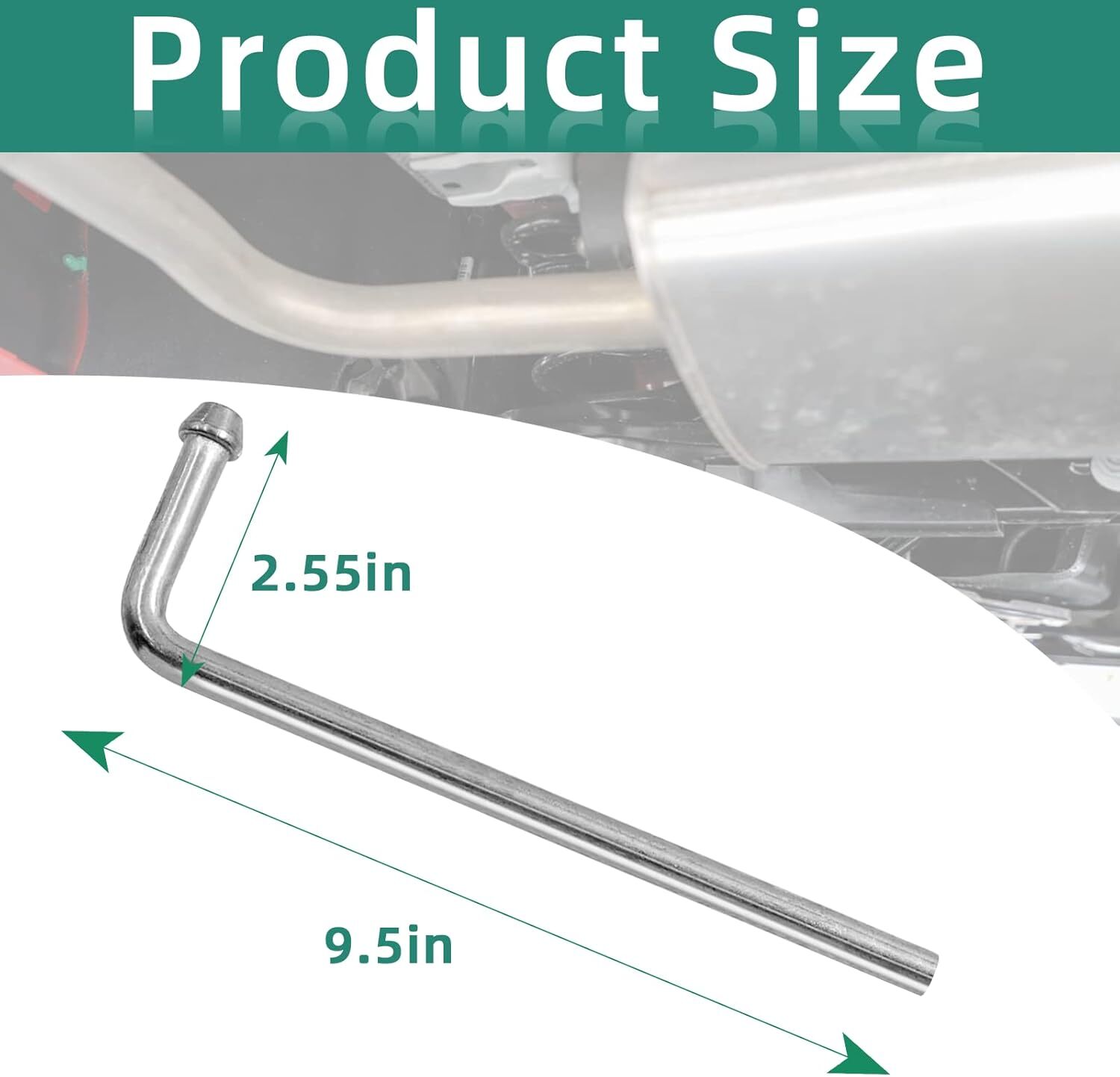 Exhaust Hanger RodsUniversal Use Weld On Exhaust Hanger4 Pcs 9.5″ Long