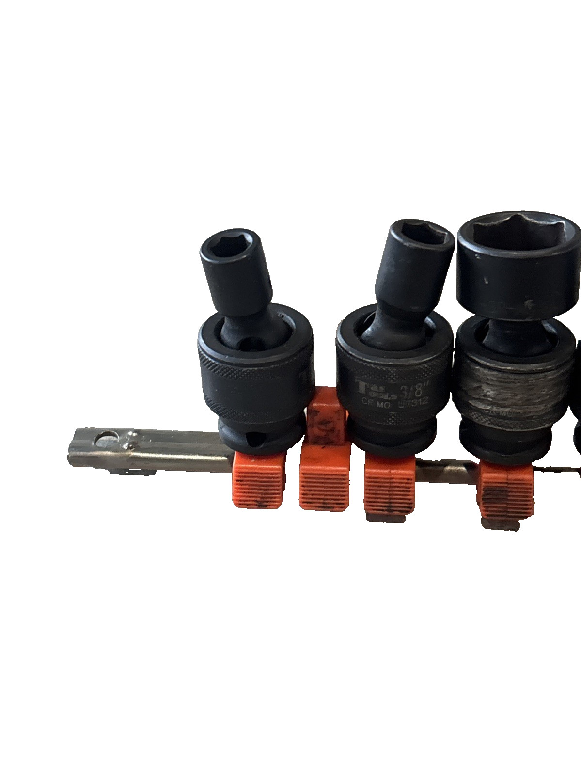 T&E Tools Swivel Sockets 3/8″ Drive – Good Condition