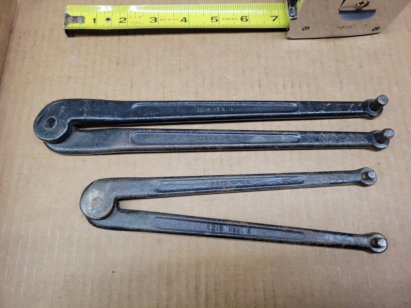 Fairmount USA 2-Piece Adjustable Pin Spanner Set 3″ + 4″ (Read Description)