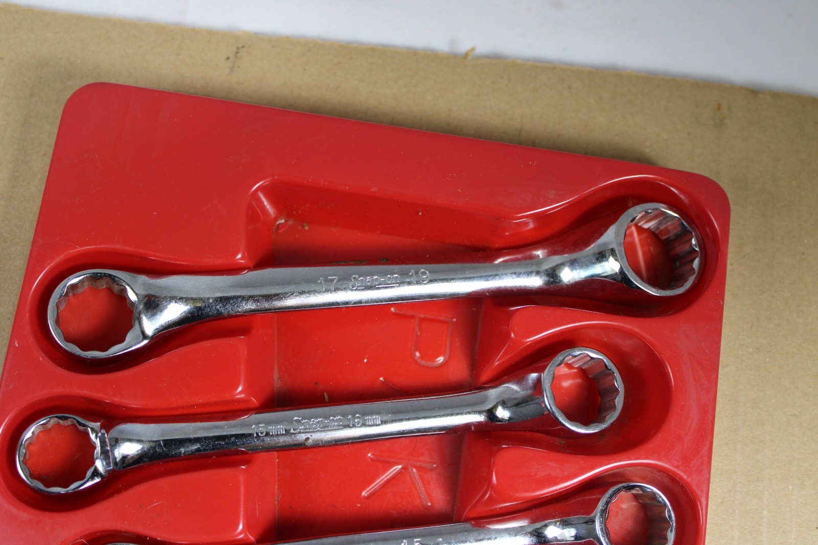 Snap On XSM608A 11 PC Offset Short Box End Wrench Set Metric 6mm-20mm