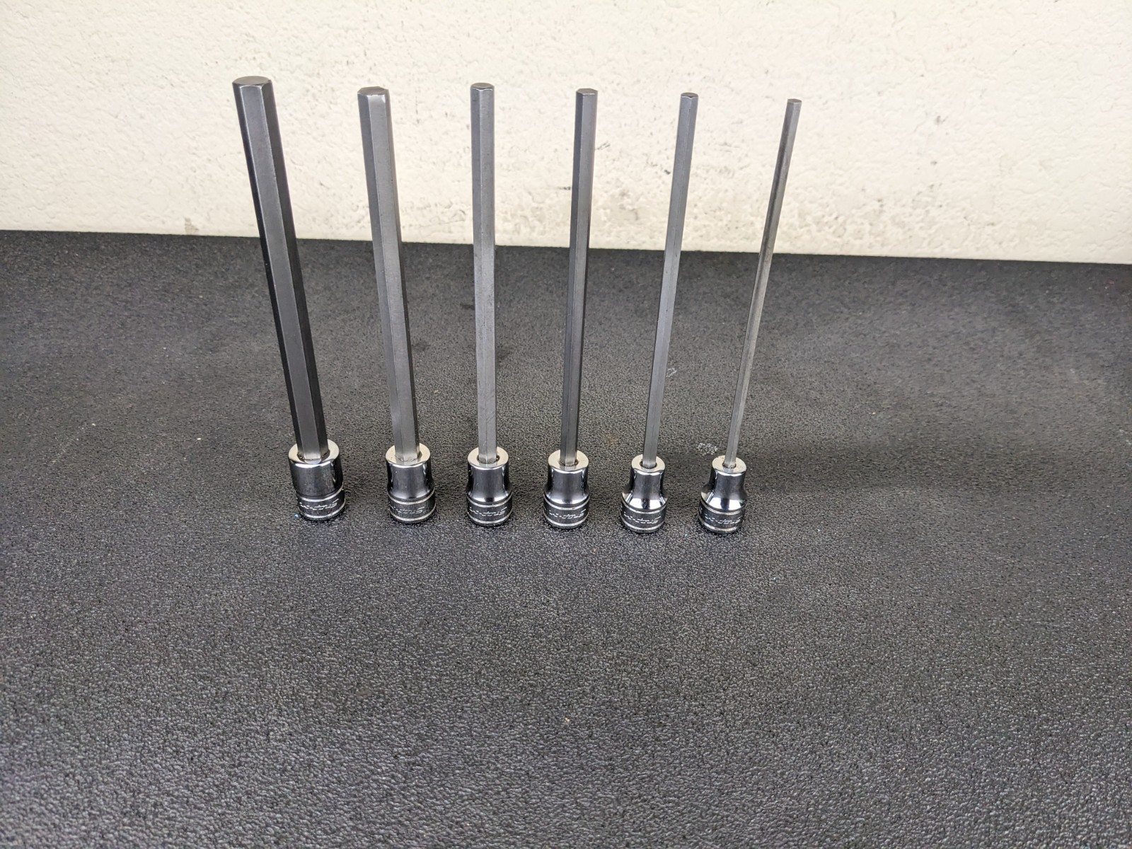 #bn280 Snap-on Tools NEW 3/8″ Drive 206EFAL 5/32″ – 3/8″ Hex Socket Driver LONG