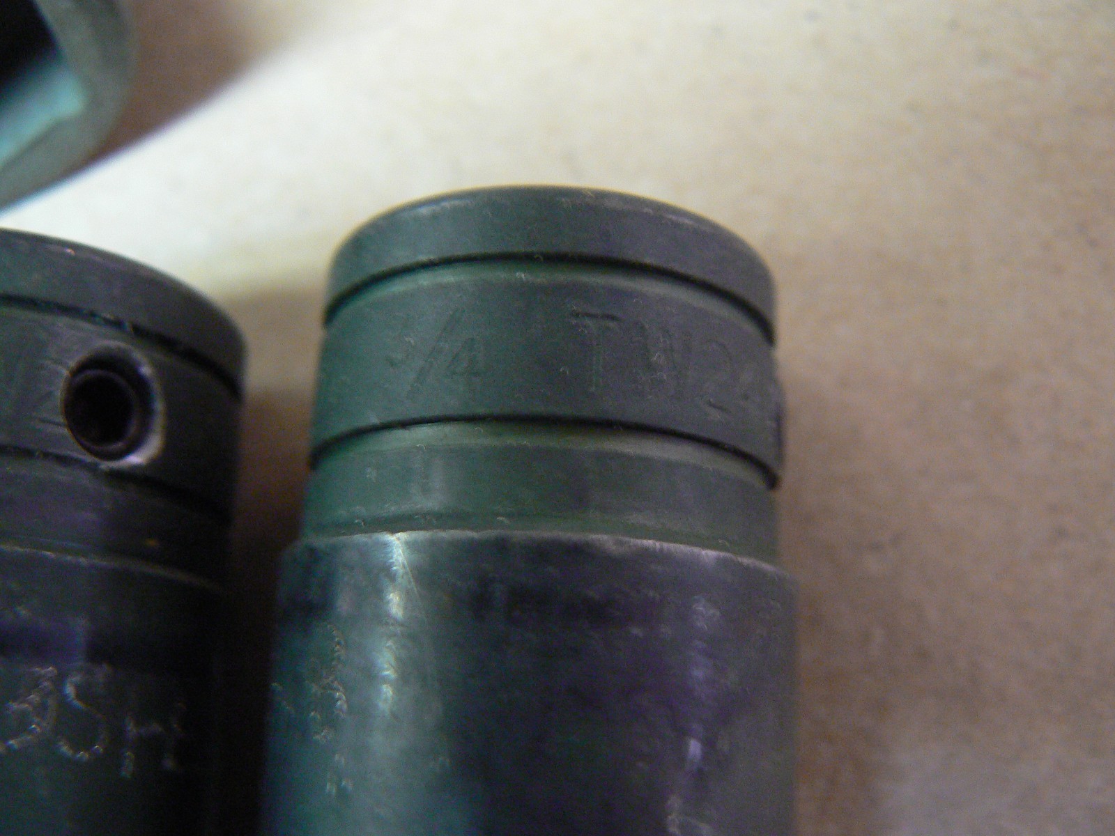 Snap On 1/2 Drive Sockets 1″ (IM320) 7/8 (TW281) 3/4 (TW241) 5/8 (TW201)