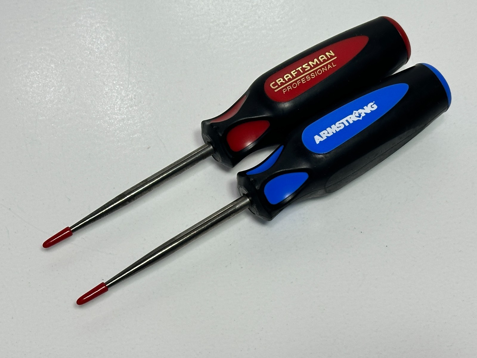 NEW 2pc Craftsman PRO & Armstrong USA Straight Pick Awl Pair, WF, 61612 & 66-450