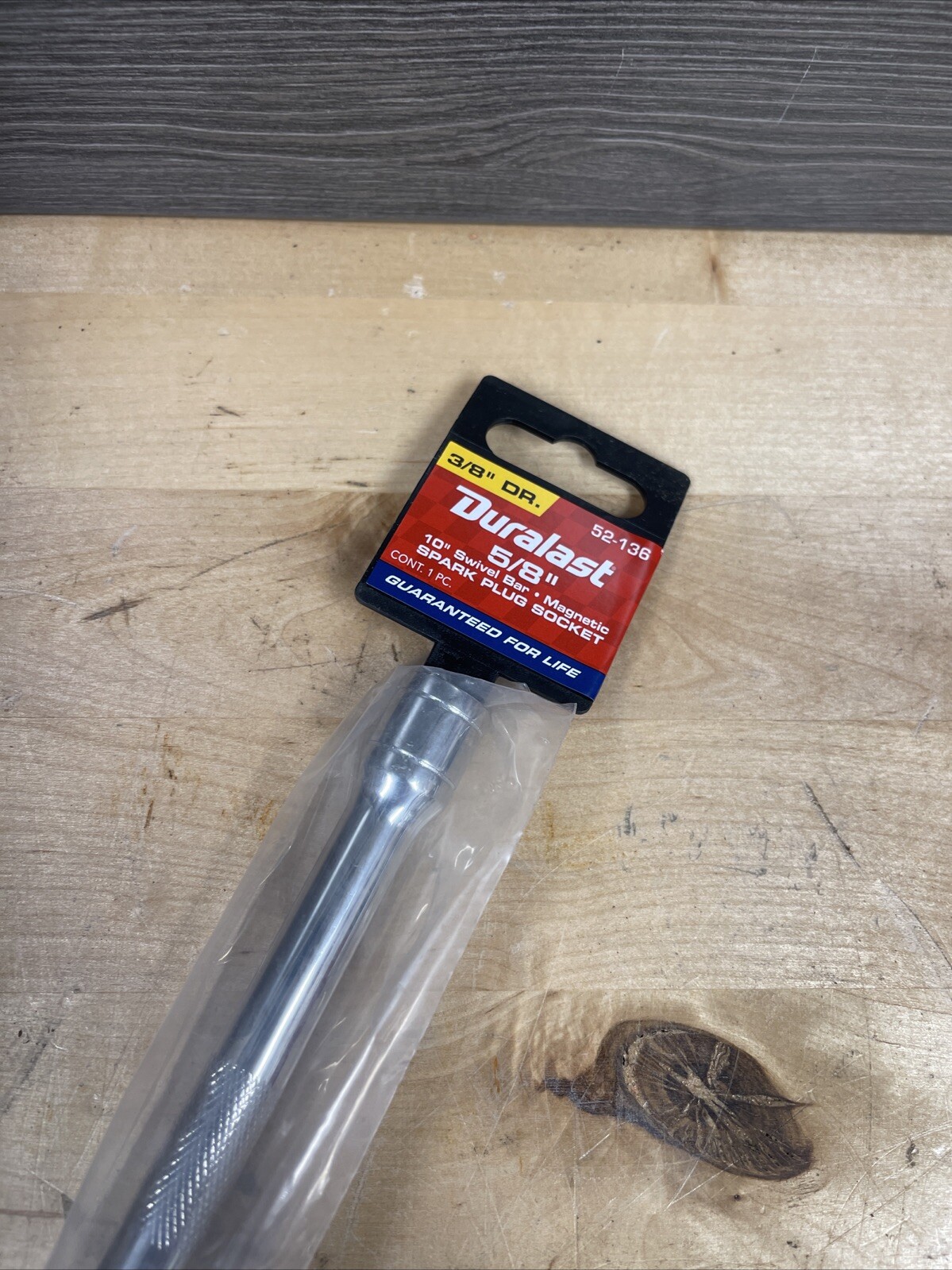 Duralast Tools Spark Plug Socket 3/8” 52-136 Brand New