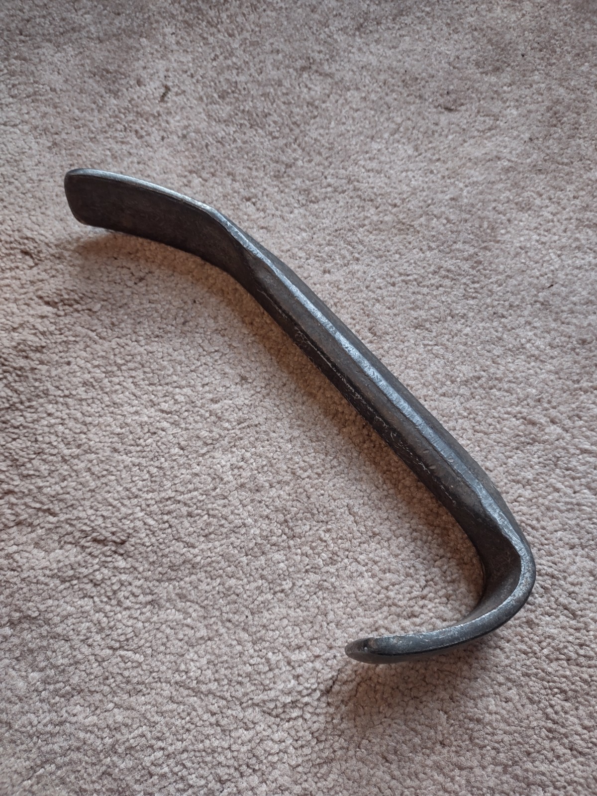 Vintage Unbranded Auto Body Curved Slapping Spoons 2Lbs 6 Oz. Hammer Dolly Tool