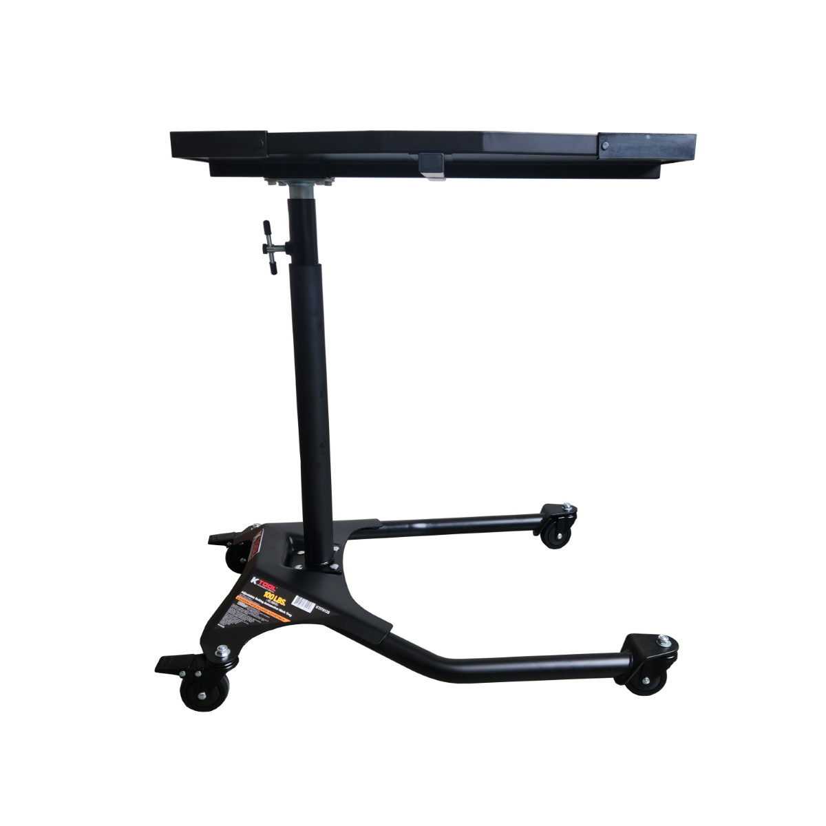K Tool International 75125 Adjustable Work Tray 29 x 20″ with Rolling Casters