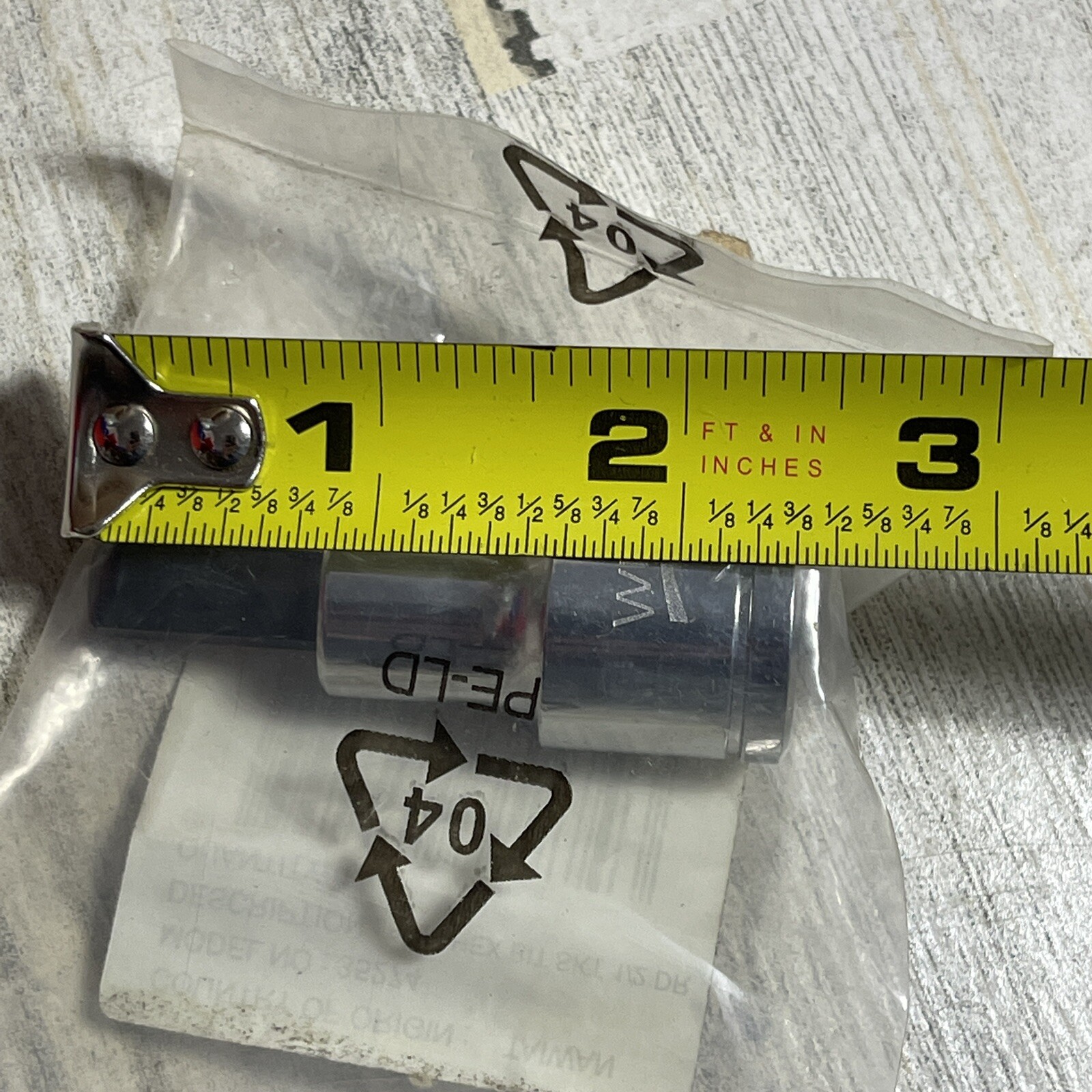 1/2″ Drive Standard Length 8mm Hex Bit Socket Polished Chrome Metric Williams