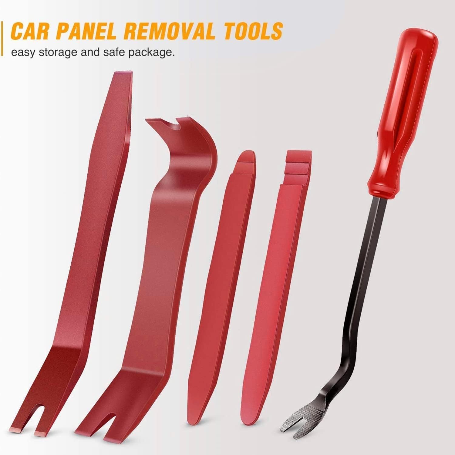 5 PCS Nylon Auto Trim Removal Tool Kit No-Scratch Removal Tool Kit for Car Pa…