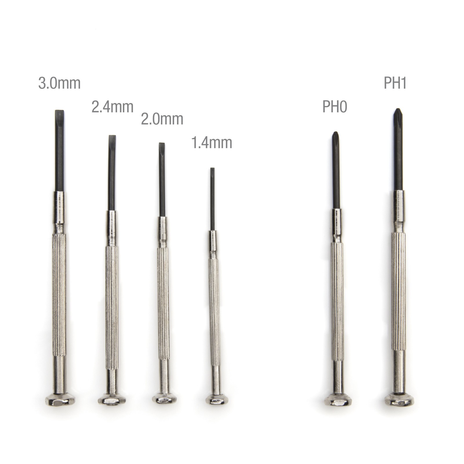 Steelman 6 Pc Steel Shaft Precision Phillips and Slotted Screwdriver Set 41799