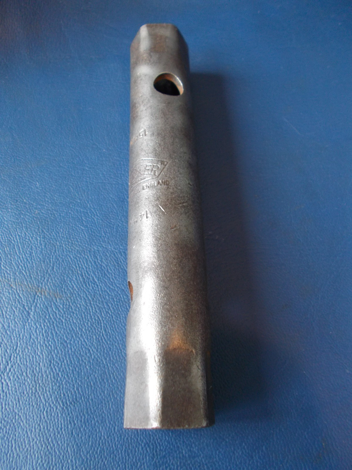 Vintage Boxer Brand Box Spanner 14mm x 15mm Made in Sheffield England.