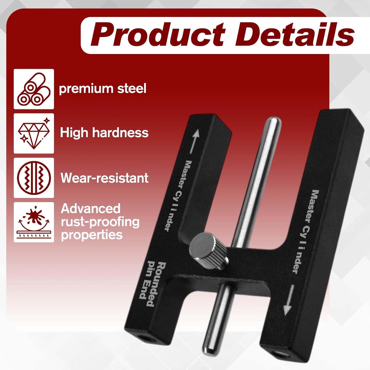 Power Brake Booster Master Cylinder Push Rod Length Gauge Pin Adjustment Tool