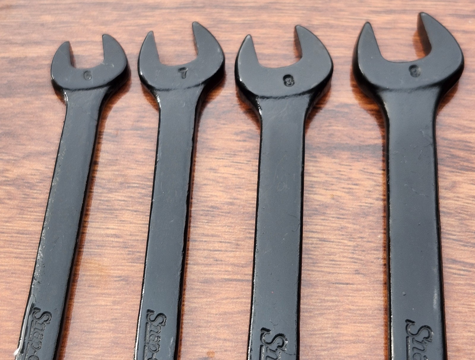 SNAP-ON GOEXM Black Metric Short Comb. Wrench Set 6-19mm USA MISSING 10 11 12