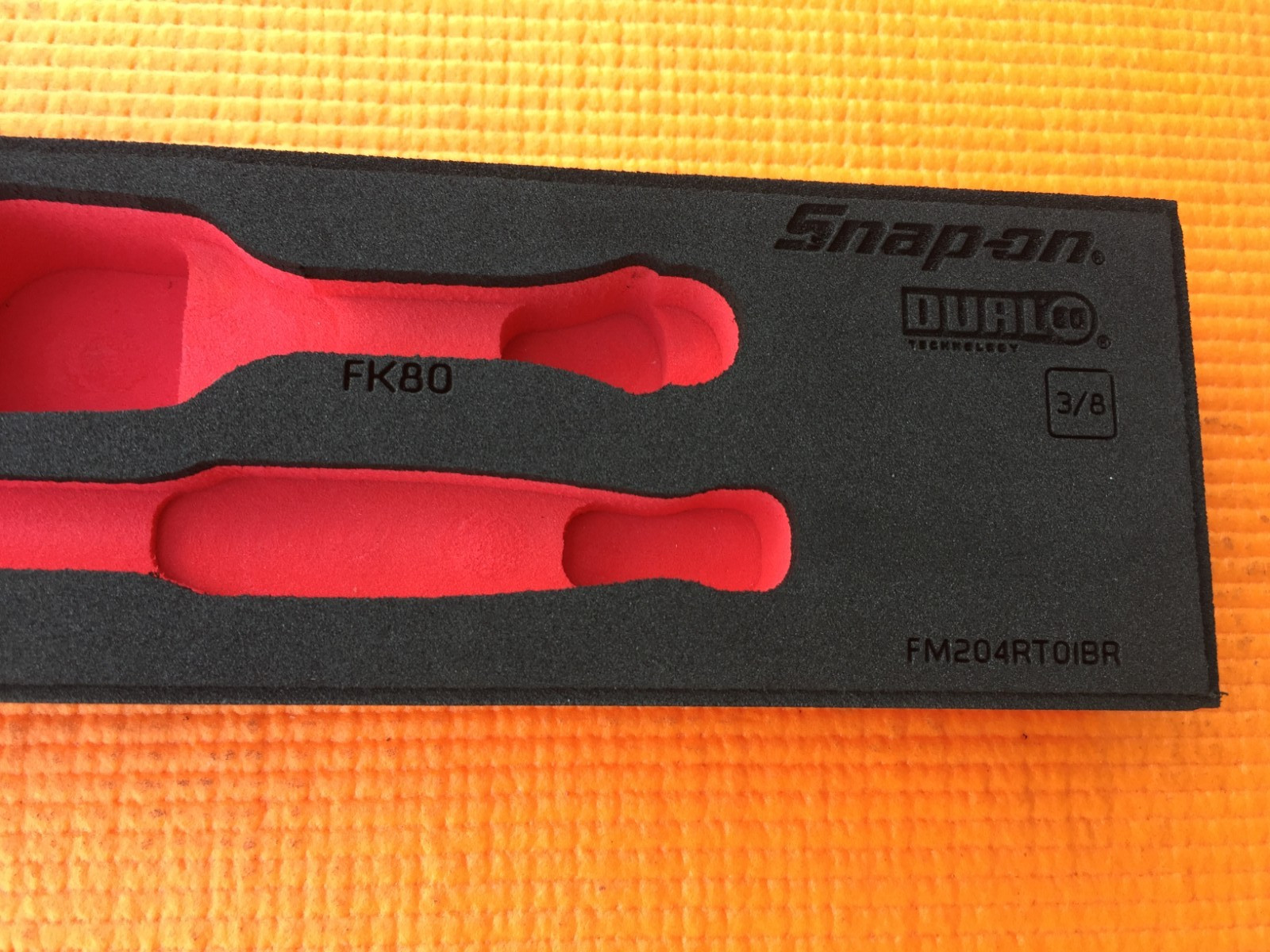 Snap-on Tools RED FOAM For FLL80 FL80 F80 FK80 Ratchets FOAM ONLY FM204RT01BR
