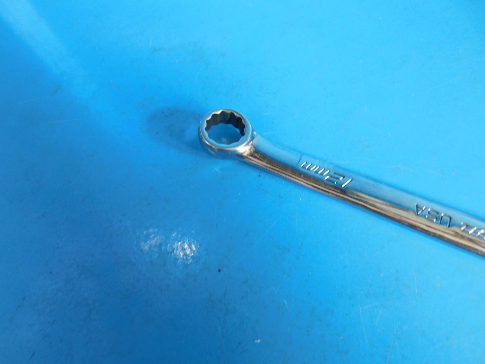 USED, SNAP ON TOOLS ( 12 MM ) FLANK DRIVE PLUS COMBO WRENCH , PART #SOEXM12