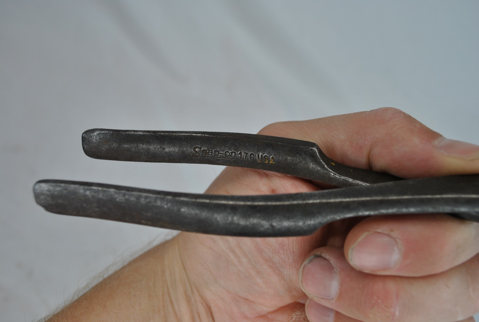 USED, SNAP ON TOOLS END CUT PLIERS , PART# 17C ,USA
