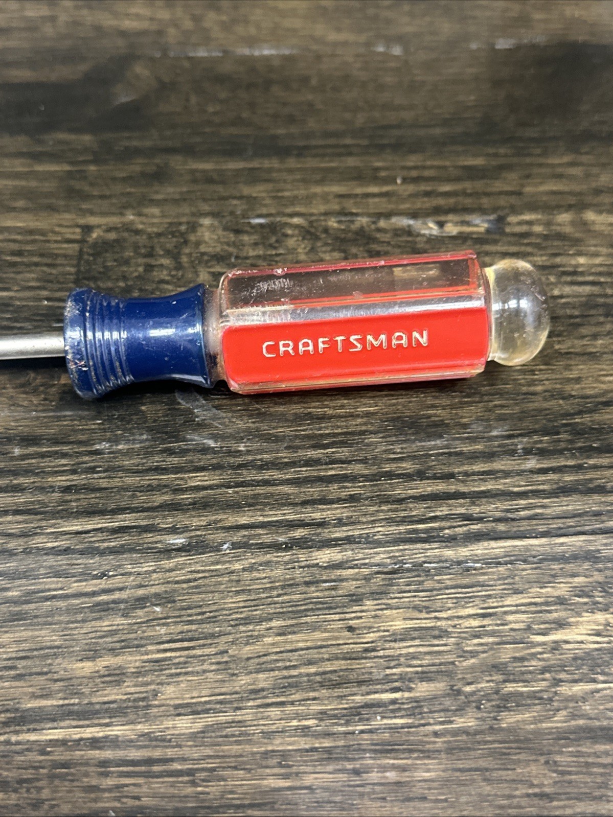 Craftsman Screwdriver 41248 Flat Slotted 7.5″ Blade 3/16″ USA