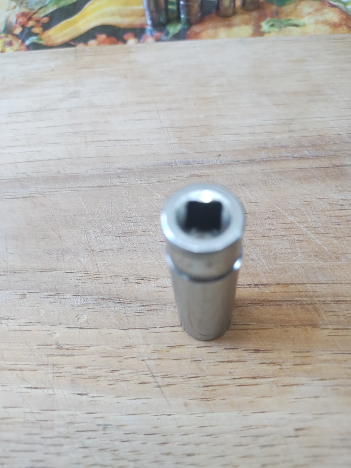 Snap On 11mm, Deep, 6 Point, 1/4″ Drive Socket. Part #STMM11