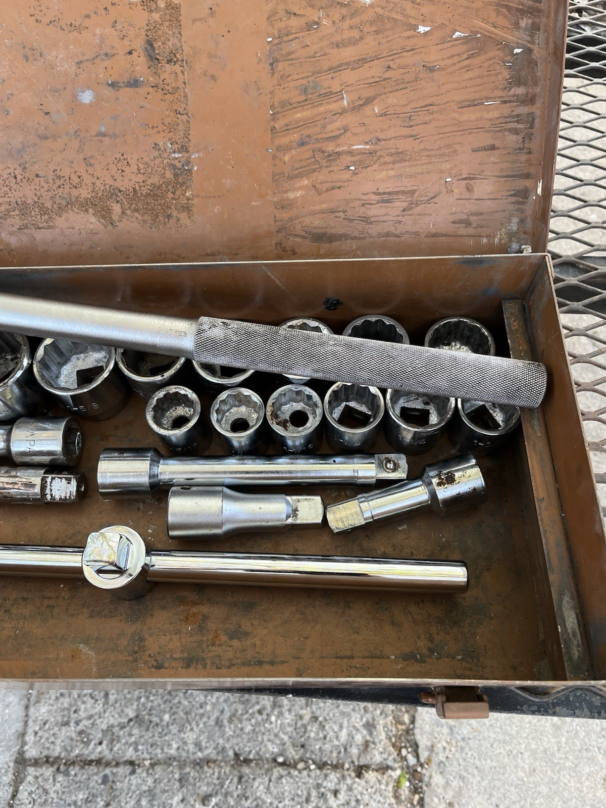 1” HD Socket Set, 23-pc, Wright Ratchet