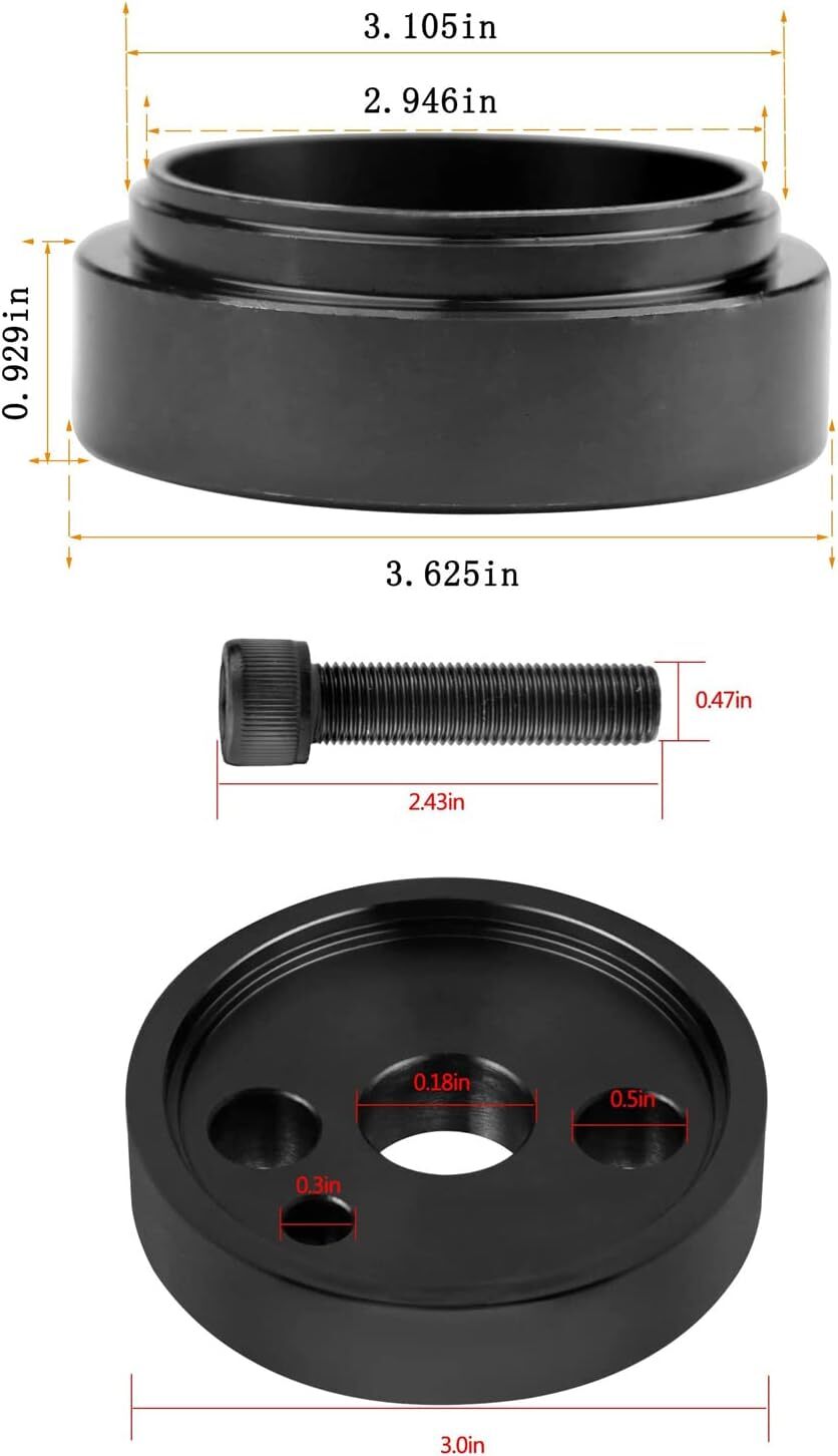 5046 Crankshaft Wear Sleeve & 1338 Front Cover Crankshaft Seal Install Tool Kit