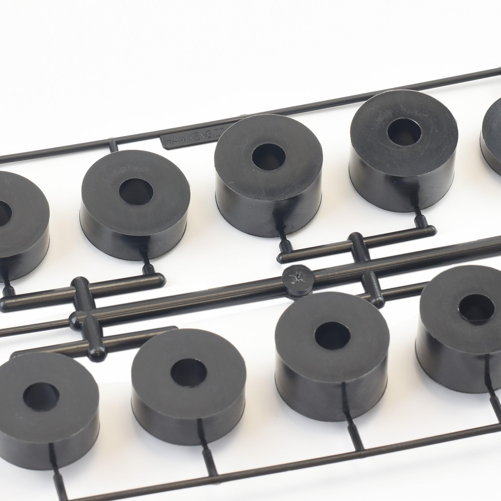 Hawkeng 8mm (M8) Nylon Spacers Standoff Washers (10 26 millimeters, Black