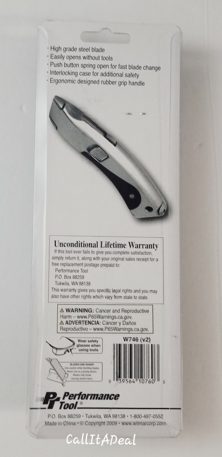 Brand New! Wilmar W746 Quick Change Utility Knife Professional Performance Tool
