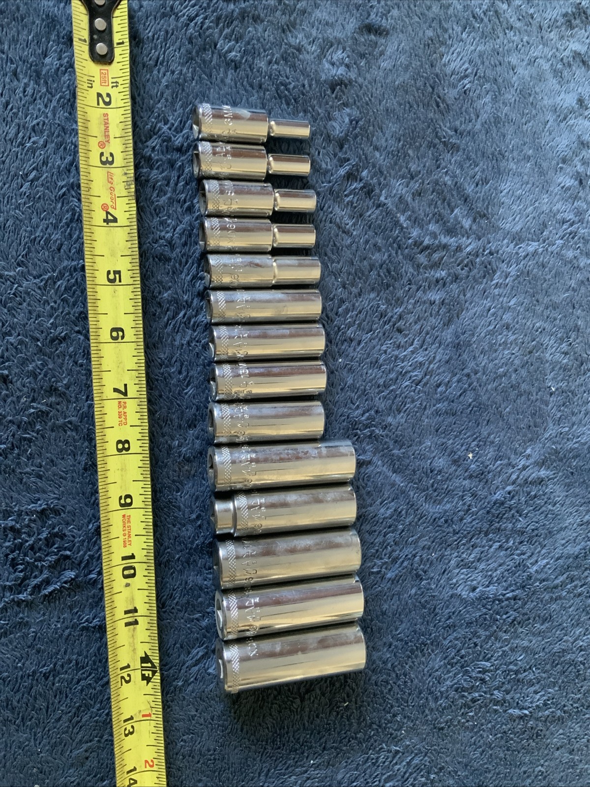 Mac Tools 3/8” Drive Deep Socket Set, 6-19mm….6pt….1 Is Different Style…..zzz