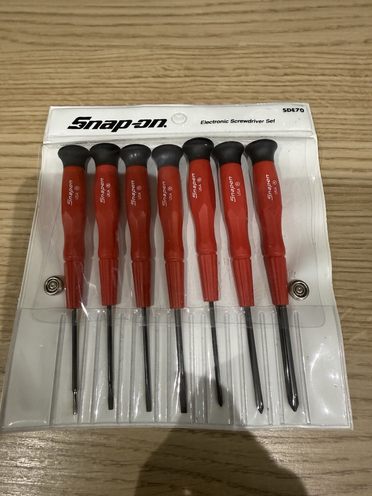 Brand New Snap On SDE70 Electronic Screwdriver Set