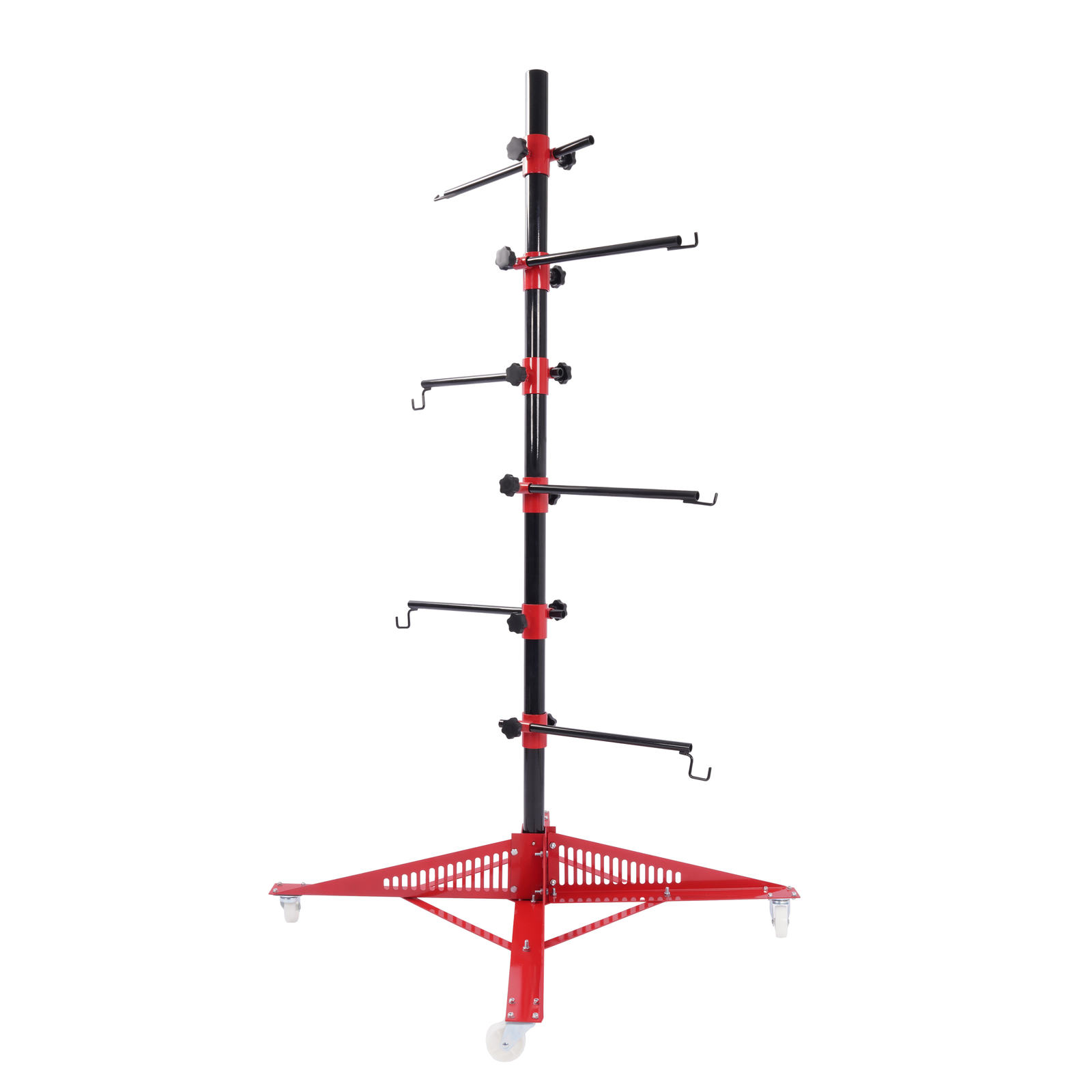 Auto Body Door Fender Panel Holder Tree Center Post Hang Paint Stand Adjustable