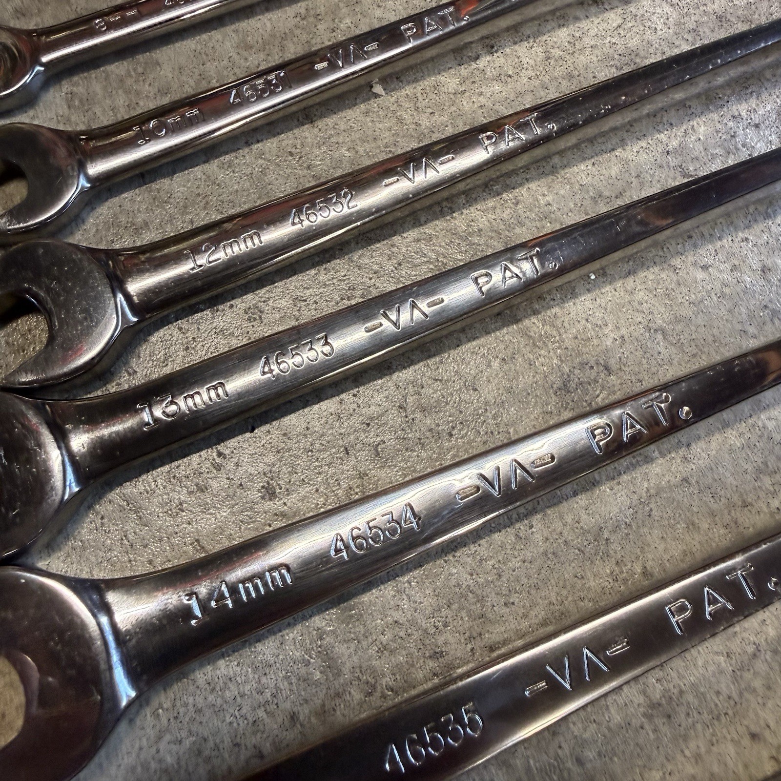 Craftsman USA 8pc Metric Cross force Wrench Set Crossforce 8-18MM 46521