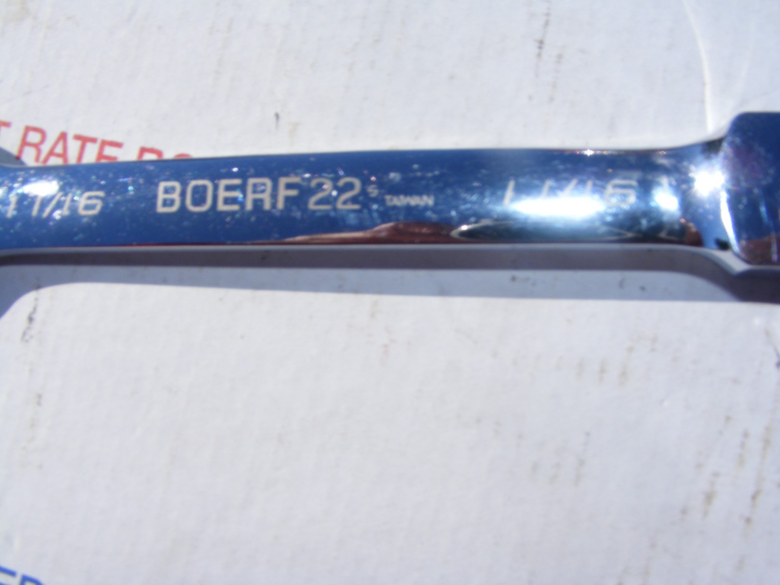 blue-point ratcheting flex head wrench boerf 22