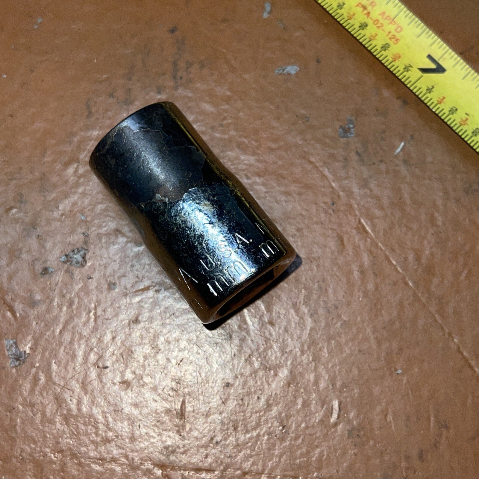 NAPA USA NT1214M 14 MM Metric 1/2” Drive 12 Point Socket Chrome Peeling