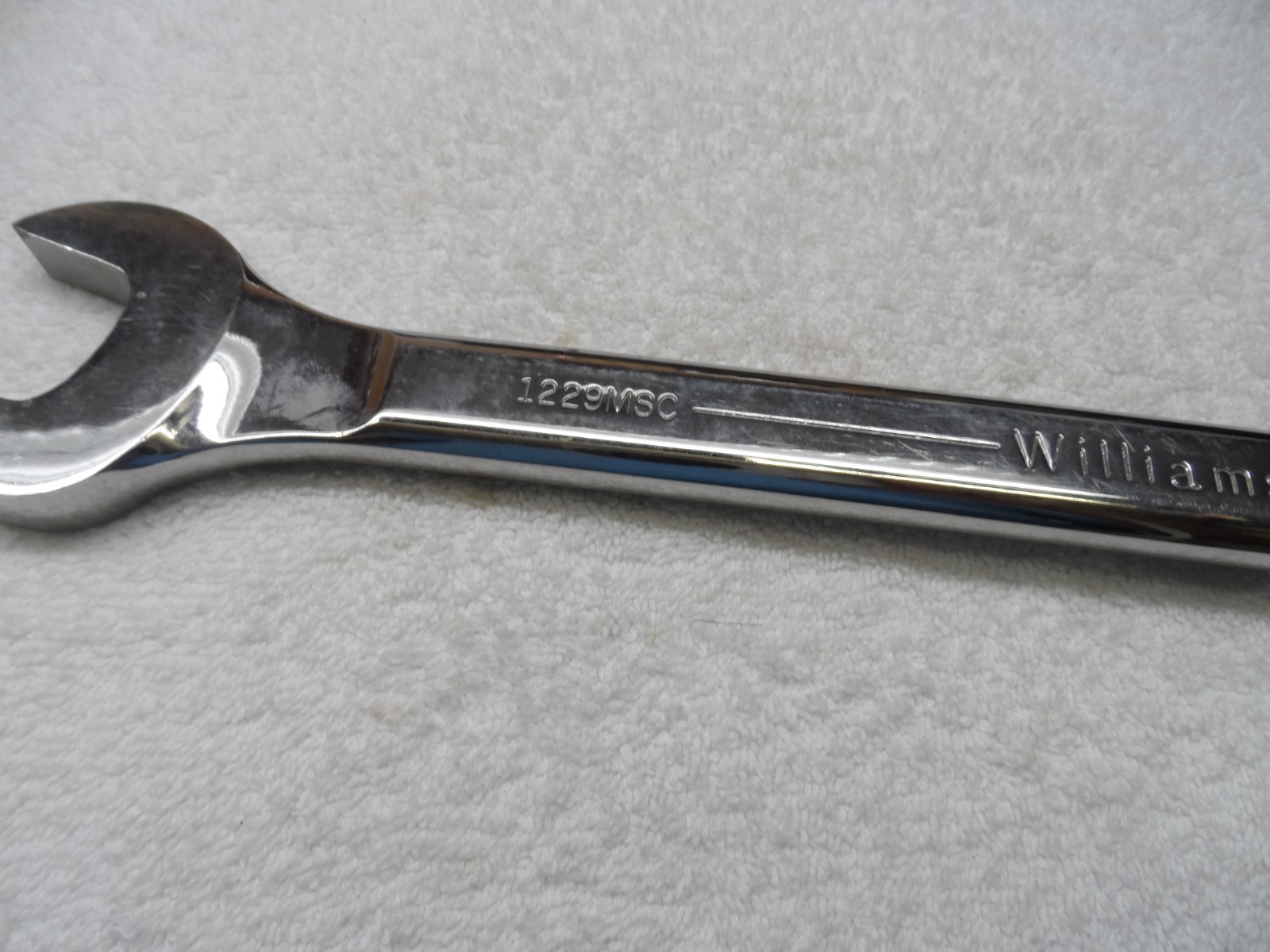 Williams Full Polish Metric MM Combo Wrench 12 pt 29mm USA (Supertorque) 1229MSC