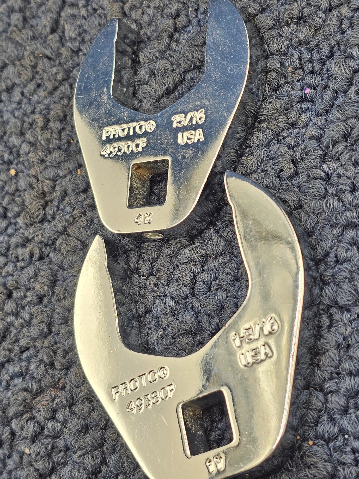(20 PIECES) Proto Metric Crowfoot Wrench 7/16″-1-9/16″