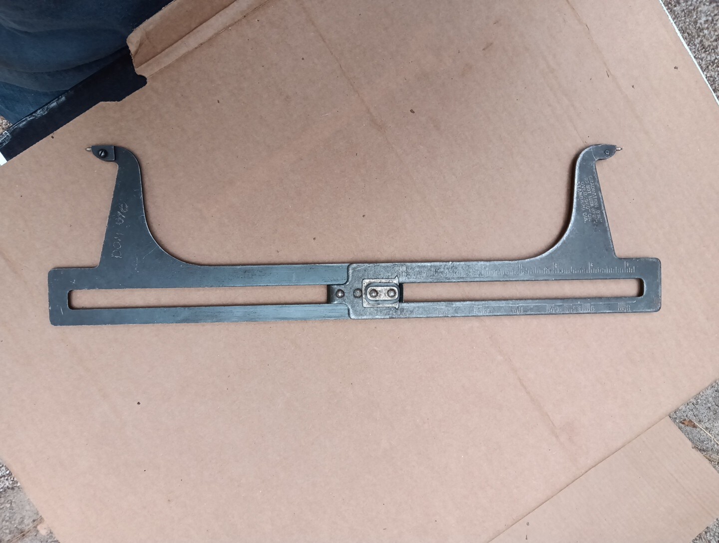 Vintage K-D Tools 277 Brake Resetting Gauge MADE IN USA