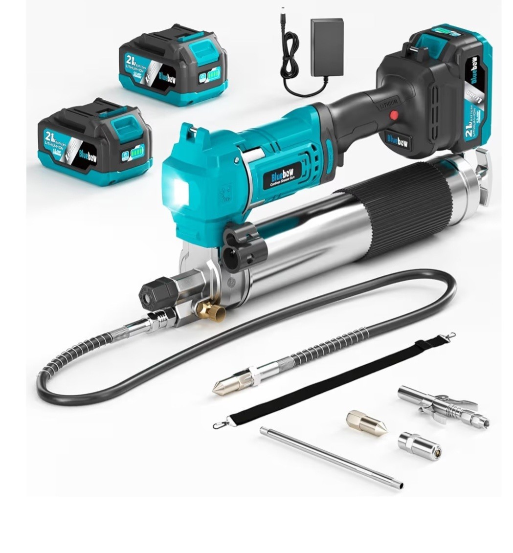 Bluebow 21v Cordless Electric Grease gun