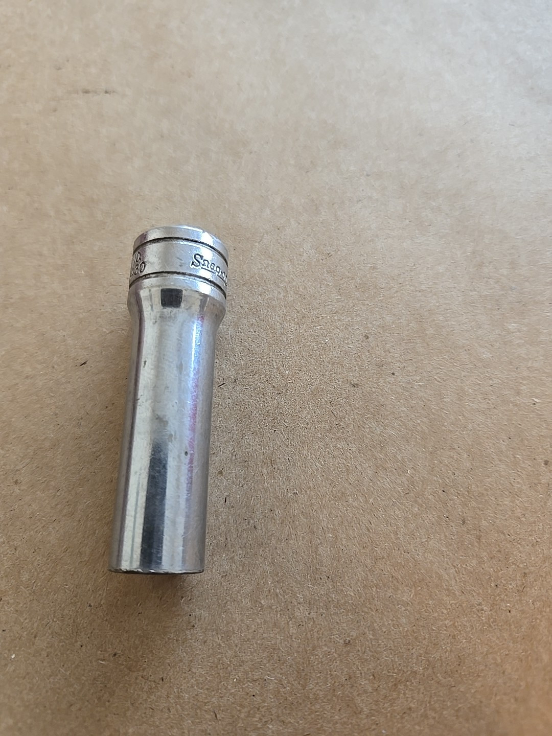 Snap On 3/8″ Drive 3/8″ 6PT SAE Deep Chrome Socket Worn SFS121