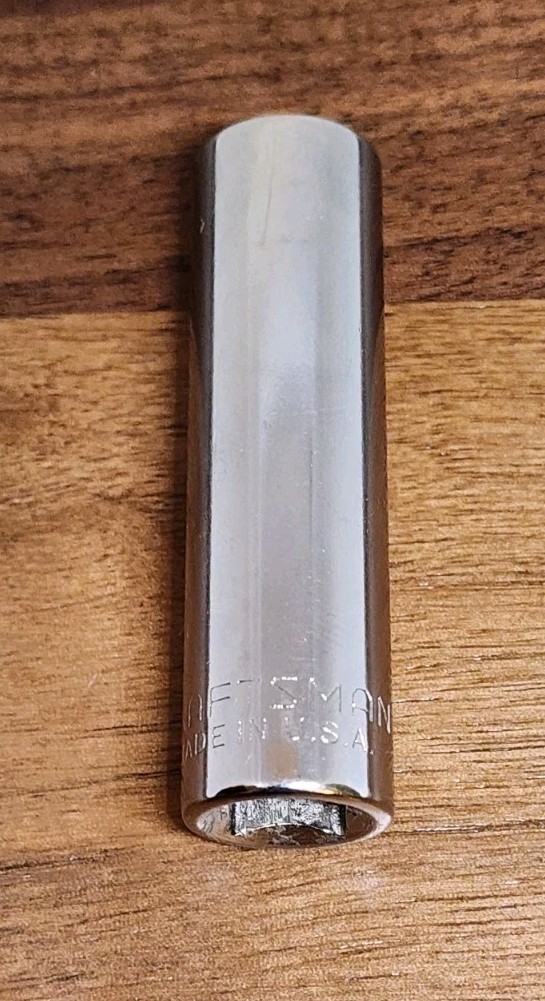 Craftsman USA 1/2″ Deep Well Socket 12 Point 3/8″ Drive V 43312