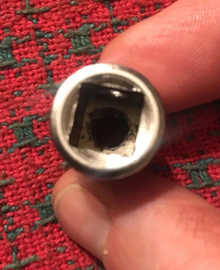 Snap On Tools 9/32″ Square Internal Pipe Plug Socket PP409 🇺🇸 Nice!