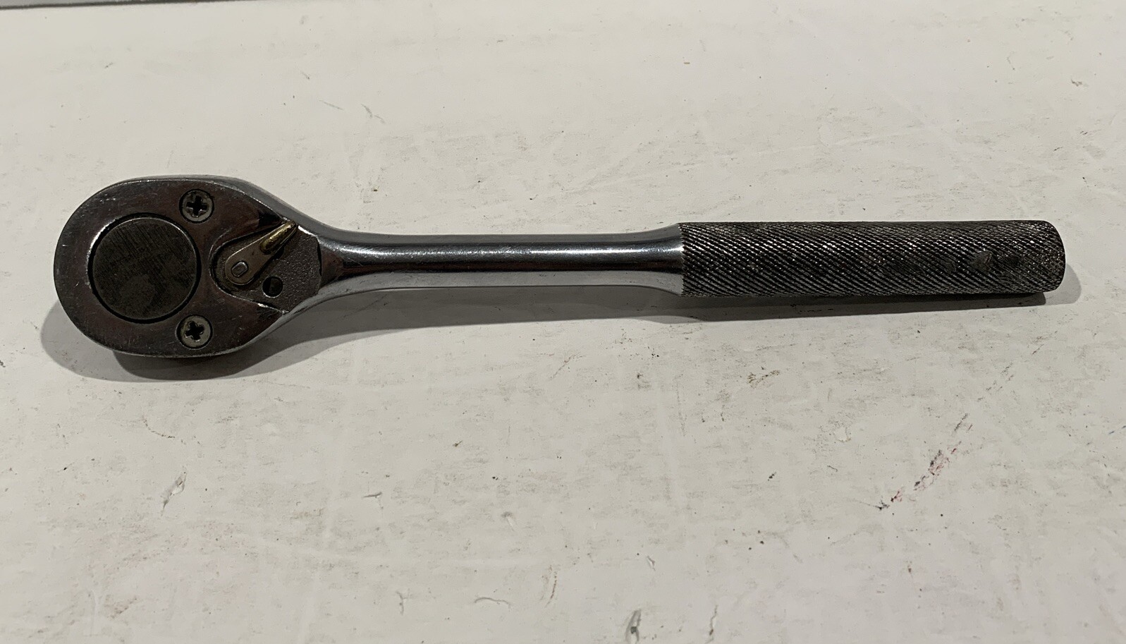 Proto 1/2″ Drive Ratchet 5449 MFD Reversible Knurled Handle USA Vintage