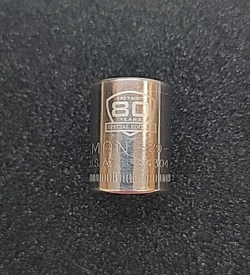Craftsman Tools 13mm 3/8″ Drive Shallow Socket 80 Years Special Edition 44304