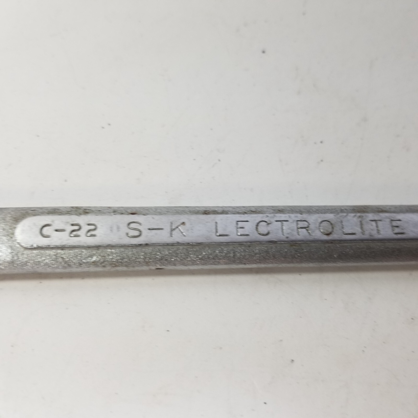 S-K SK Tools C-22 Combination Wrench 11/16» SAE 12 Point Forged USA Lectrolite