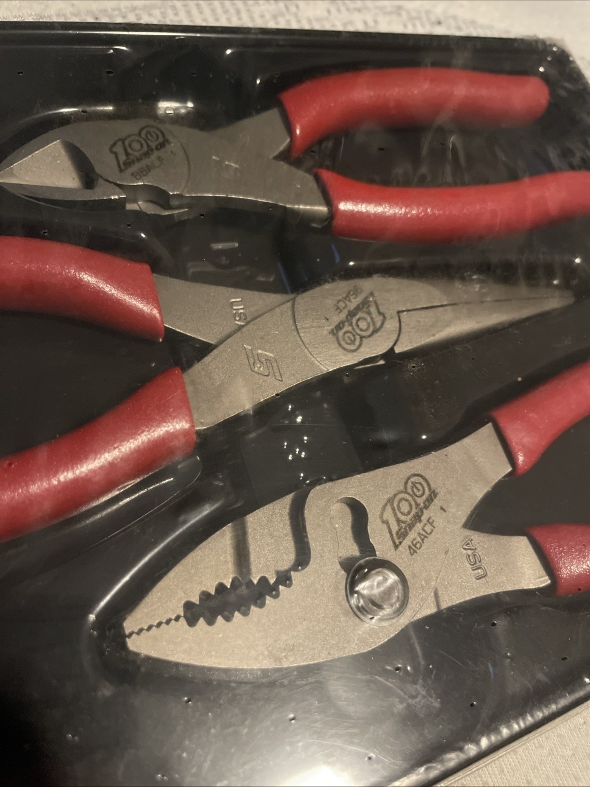 Snap-on 100 Year Edition 3 Pc Pliers Set