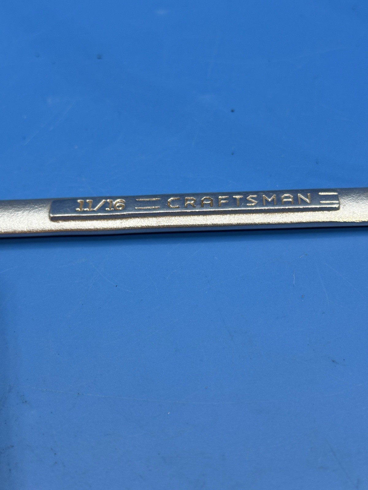 Craftsman 11/16in. Combination Wrench Vintage VV 44698 Made in USA