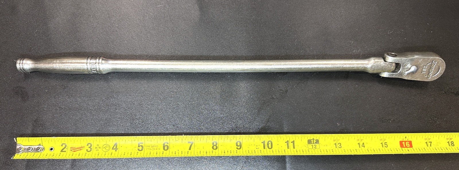 SNAP ON FLLF80 3/8″ Drive Dual 80® Technology X-Long Handle Flex-Head Ratchet