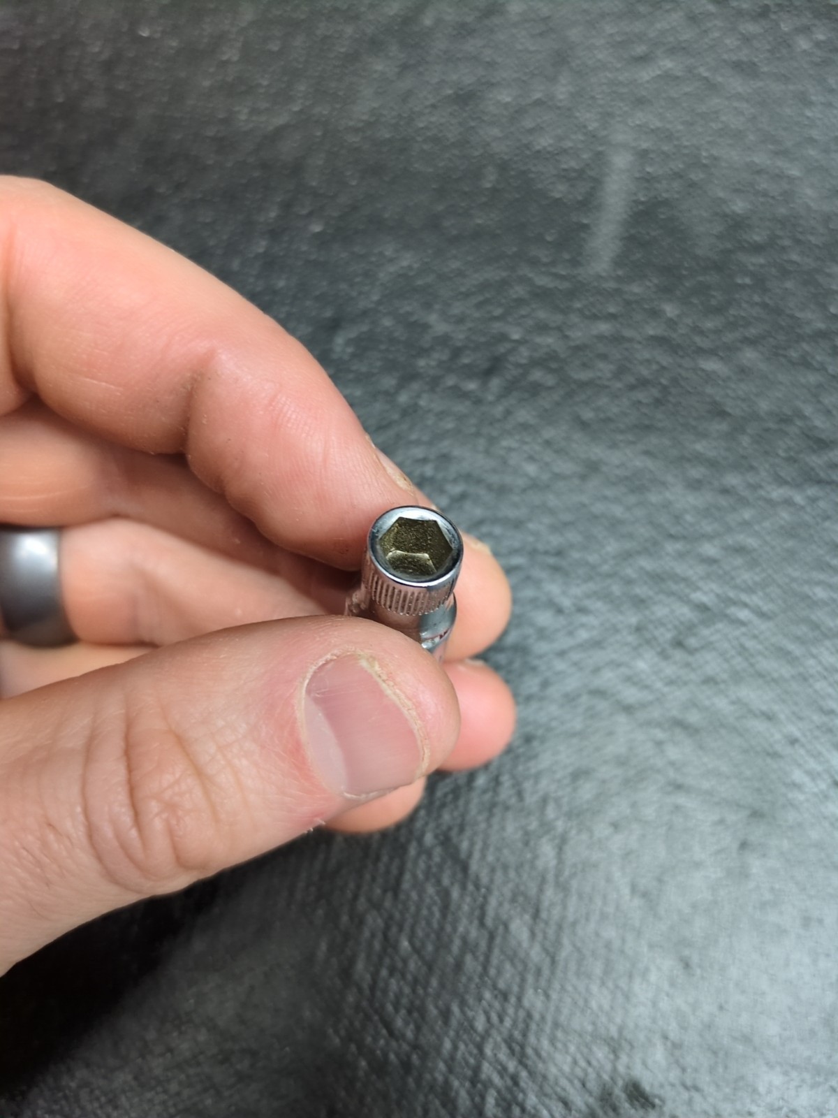 Craftsman 6mm Socket 6pt. 1/4″ Drive -G- 43502 (Top Knurl)