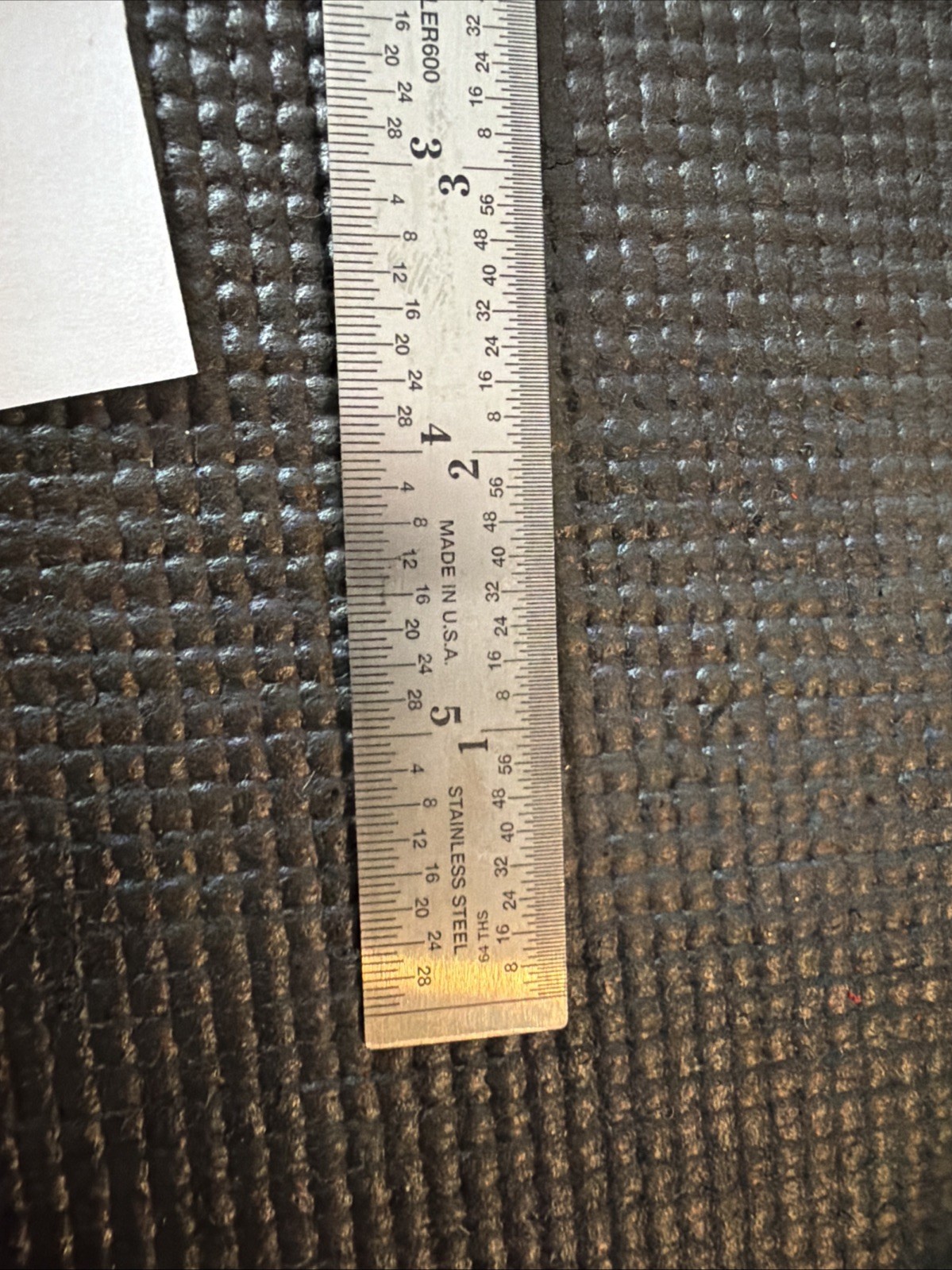 Snap-on Tools USA 6″ Straight Edge 1/32″ & 1/64″ Grad. Steel Ruler RULER600