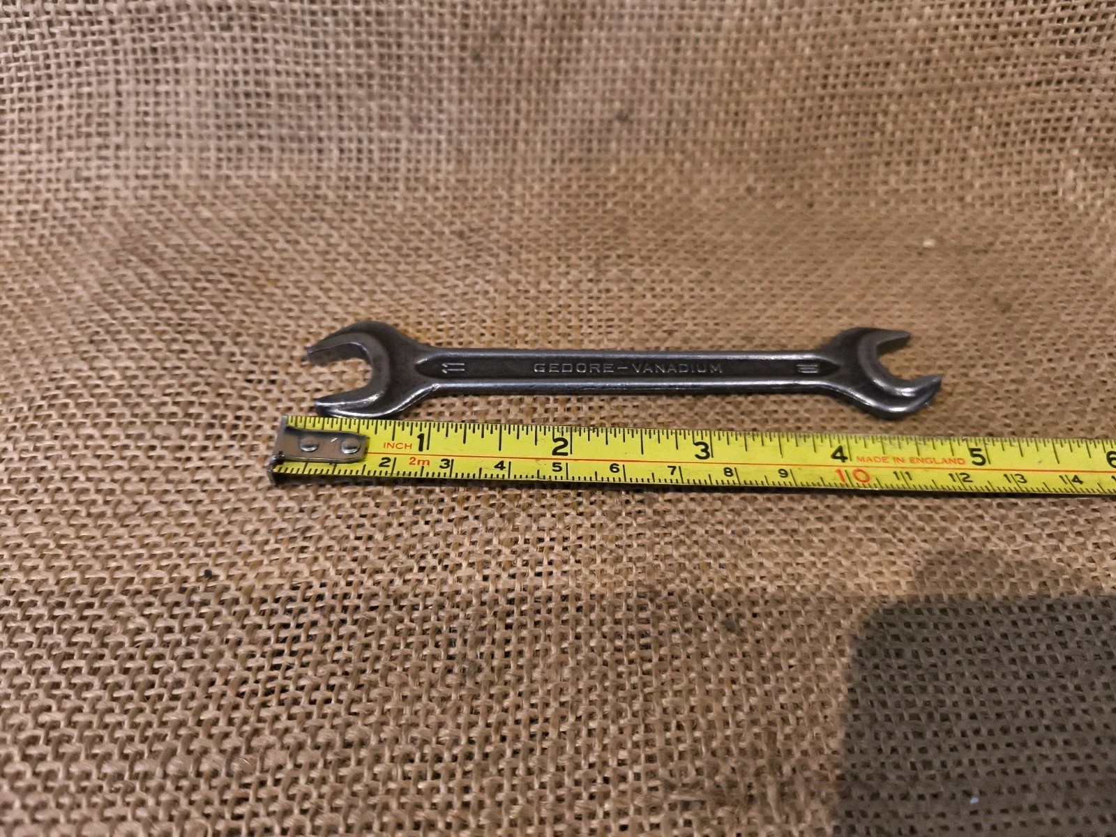 Gedore 10mm X 11mm Open Ended DIN895 Spanner Bike Mechanics German Car Tool Kit