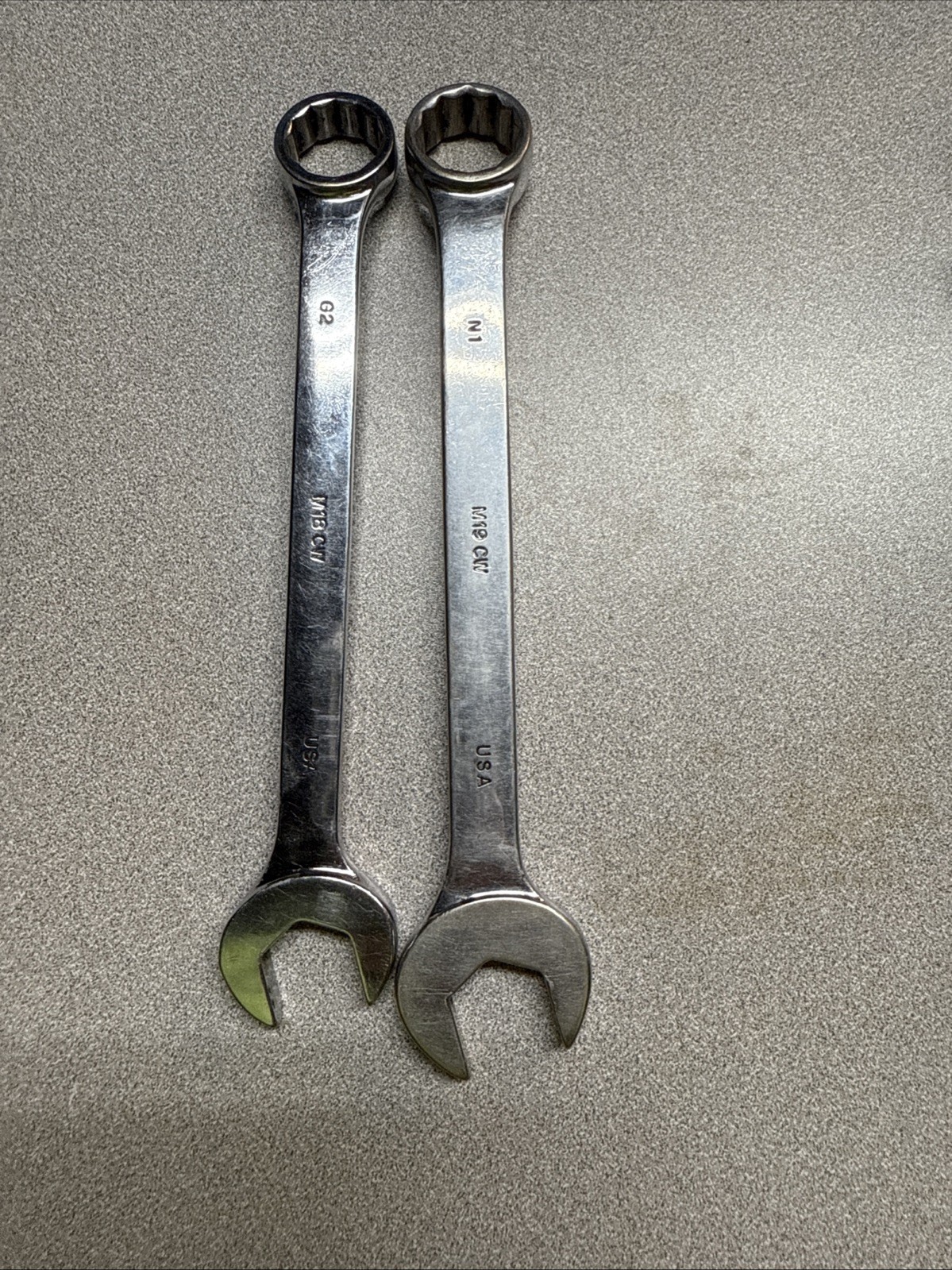 Mac Tools 11 Pc Metric Combination Wrench Set 9mm-19mm M9CW-M19CW w/rack